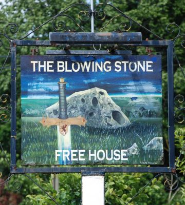 Blowing-Stone-Sign
